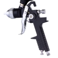 PISTOLET LAKIERNICZY 4X DYSZA HVLP 1.4 1.7 2.0 2.5 mm DO MALOWANIA BLACK