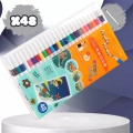 FLAMASTRY PISAKI AKRYLOWE DO RÓŻNYCH POWIERZCHNI 48 szt Acrylic Marker
