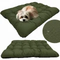 Legowisko dla psa poduszka PRESTIGE 80x60 cm wodoodporna zielone