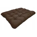 Legowisko dla psa poduszka PRESTIGE 80x60 cm wodoodporna brązowe