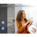 Reflektory LED wpuszczane cloksh 5W IP44 regulowane 12 szt. do łazienki i kuchni