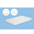 Materac dziecięcy Ecus Mini Cot 80 x 50 cm antyplagiocefalia hipoalergiczny