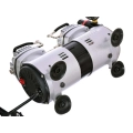 Wydajny 40l/min Kompresor AS19-2 do Aerografu DWA TŁOKI Auto Stop 5,5bar