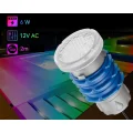 Lampa basenowa mini LED LyLmLe PL06-CS6W(A)-D 6W RGB IP68 12V z pilotem 2 szt.