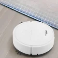 Robot sprzątający mini biały 400 mAh 3,7 V automatyczny odkurzacz do codziennego zbierania kurzu na małych powierzchniach