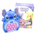GRA ELEKTRONICZNA POP IT ZRĘCZNOŚCIOWA KONSOLA STITCH ZABAWKA SENSORYCZNA