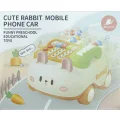 TELEFON STACJONARNY ZABAWKOWY TELEFON MUZYCZNY TELEFON NA KÓŁKACH