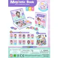 KSIĄŻKA MAGNETYCZNA UKŁADANKA GRA UBIERANKA ZAŁÓŻ UBRANIA PUZZLE MONTESSORI