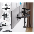 Stojak na trzy monitory BONTEC MDM003, 13-24'', do 10 kg uchwyt biurkowy z regulacją wysokości