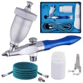 Mini Pistolet do PIaskowania Aerograf Korund Wężyk Komplet Piaskarka
