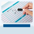 Tablice informacyjne obowiązkowe PVC zmywalne 8szt zestaw montażowy