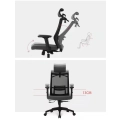 Ergonomiczne krzesło biurowe G31 LB31HB, obrotowe, z siatką, dla studentów