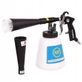 Pistolet prania tapicerki samochodowej metalowa dysza wirująca+2 zewnętrzne