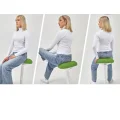 Hoker biurowy EZSIDE ergonomiczny regulowany zielony POWYSTAWOWY