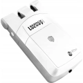 Niewidoczny zamek Remock PRO, 3 W, kolor srebrny bezprzewodowy inteligentny zamek antywłamaniowy do drzwi, sterowanie pilotem