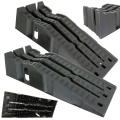 Szerokie Najazdy Samochodowe Rampy 2 szt. Wytrzymałość 8T Wysokość 220mm