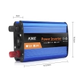 Przetwornica napięcia KME 500, falownik samochodowy na 500W (12V-220V)