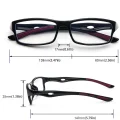 Okulary do czytania i komputera +3.00 KoKoBin TR90 antyblue zestaw 3szt