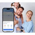 POWYSTAWOWY Pulsoksymetr ViATOM z Bluetooth miernik nasycenia tlenem palca
