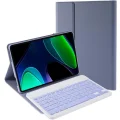 Etui z klawiaturą Jeloyutek dla Xiaomi Pad 6 11 cali, fioletowe
