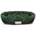 Legowisko dla psa 100x75 cm personalizowane wodoodporne zielone