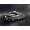 Czołg DIY 3D metalowy zestaw Chieftain MK50 1:100 model kolekcjonerski do składania prezent dla fana