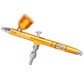 Aerograf Modelarski z Dyszą 0,3mm B-130 DOUBLE ACTION GOLD MINI Pistolet