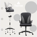 UŻYWANE Krzesło biurowe ergonomiczne Tervo S regulowane do pracy czarne
