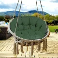 Zestaw ogrodowy 2x122x40cm + 190x40cm na krzesło kanapę huśtawkę meble rattanowe wodoodporny zielony
