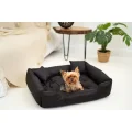 Legowisko dla psa kojec ECCO 55x45 cm wodoodporne czarne