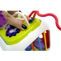 ZABAWKA SENSORYCZNA 7w1 KOSTKA SORTER CYMBAŁKI KLOCKI EDUKACYJNA