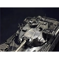 Czołg DIY 3D metalowy zestaw Chieftain MK50 1:100 model kolekcjonerski do składania prezent dla fana
