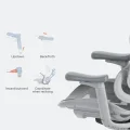 Krzesło biurowe SIHOO Doro C300 L-A3-002 ergonomiczne białe
