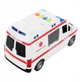 AMBULANS POGOTOWIE KARETKA OTWIERANE DRZWI DZWIĘK