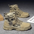 Buty taktyczne, buty za kostkę, rozmiar 44 khaki (27,5cm na 43)
