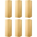 Opakowanie na butelki wina prezentowe 33×10,4×9,6 cm składane złote 6 szt