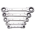 ZESTAW KLUCZY OCZKOWYCH Z GRZECHOTKĄ KLUCZE 6-21mm DWUSTRONNE 5szt