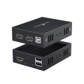 Przedłużacz PWAYTEK HDMI KVM USB zaawansowany extender sygnału do sterowania komputerem na odległość