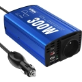 Adapter samochodowy GIANDEL PS-300C, 2x USB 4.8A, AC przetwornica napięcia z gniazdem sieciowym