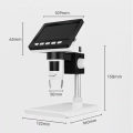 Elektroniczny mikroskop USB z ekranem LCD i zoomem 50-1000x