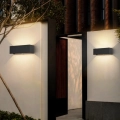 UŻYWANE Lampa ścienna 30W z czujnikiem ruchu Klighten A310/3-3000K 2 szt. IP65 antracyt