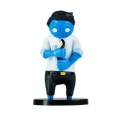 P.M.I. Gang Beasts series 1 F Street Blue 7cm