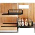 Organizer wysuwany do szafki kuchennej Kitstorack 40x25x16 cm z uchwytem