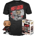 Funko POP! Tees Star Wars Moff Gideon Glow 380 figurka+T-shirt L