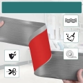 Listwa przypodłogowa samoprzylepna elastyczna PVC LSGCQ 10×18 m jasny dąb