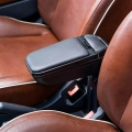 Podłokietnik Rati Armster2 do Renault ZOE 2020 czarny z schowkiem pasuje do konsoli