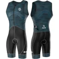 Kombinezon triathlonowy męski SLS3 Pro FX bez rękawów z kieszenią i wkładką L