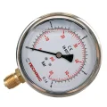Manometr gliceryn. YT100GL-1/2" 0-4 bar 100mm dolny gwint