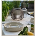 Lampa solarna zewnętrzna LUUK LIFESTYLE S1829-17 IP44 72h światło brązowa