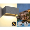 Lampy LED Kingwen 20 W 3000 K IP65 szare zestaw 2 szt.